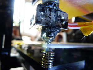 anet a8 hotend :leaky nozzle