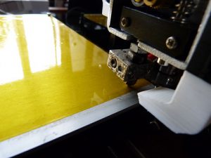 Best Way to Calibrate a 3d Printer : 2nd front corner