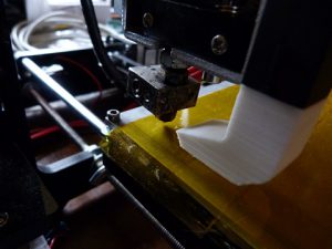 Best Way to Calibrate a 3d Printer : 2nd back corner