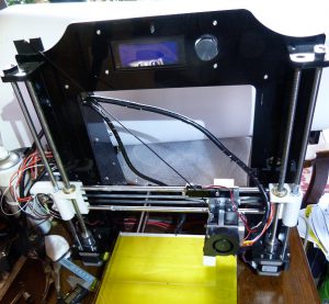 what is a 3d printer and how does it work: frame