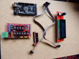 build your own 3d printer kit: electronics parts 