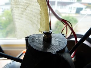 replacing a bowden tube on a 3d printer