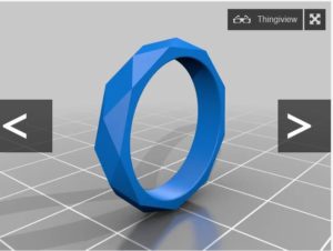 faceted ring thingiverse